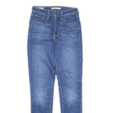 LEVI'S 721 High Rise Womens Jeans Blue Regular Skinny W26 L30