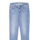 LEVI'S 711 Womens Jeans Blue Regular Skinny Stone Wash W28 L30