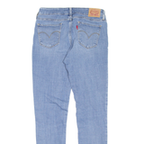 LEVI'S 711 Womens Jeans Blue Regular Skinny Stone Wash W28 L30