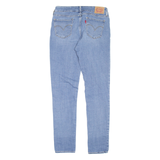 LEVI'S 711 Womens Jeans Blue Regular Skinny Stone Wash W28 L30