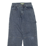 ONE BY ONE Womens Jeans Blue Regular Straight W27 L29