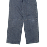 ONE BY ONE Womens Jeans Blue Regular Straight W27 L29