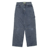 ONE BY ONE Womens Jeans Blue Regular Straight W27 L29