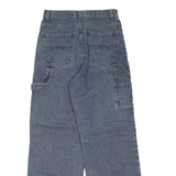 ONE BY ONE Womens Jeans Blue Regular Straight W27 L29