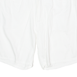 CECIL Mens Casual Shorts White Slim M W32