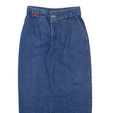 PIONEER Womens Jeans Blue Relaxed Tapered W26 L26