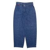 PIONEER Womens Jeans Blue Relaxed Tapered W26 L26