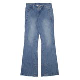 J GALT Womens Jeans Blue Regular Flared W28 L32