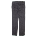 LEVI'S Line 8 Mens Jeans Grey Slim Straight Stone Wash W32 L34