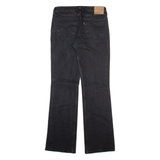 LEVI'S Low Pitch Big E Womens Jeans Grey Regular Bootcut W28 L33