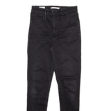 LEVI'S Mile High Big E Womens Jeans Black Slim Skinny W25 L29