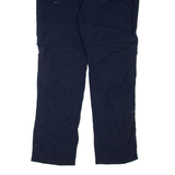 MOUNTAIN WAREHOUSE Outdoor Womens Trousers Blue Regular Straight W28 L29