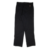 DICKIES Flex Womens Trousers Black Regular Straight W32 L32