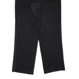 DICKIES Mens Trousers Black Regular Straight W32 L29