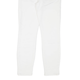 J.CREW Petite Womens Trousers White Regular Skinny W23 L25