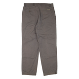 LYLE & SCOTT Mens Trousers Grey Regular Straight W34 L30