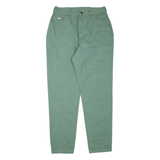 LEE Womens Trousers Green Regular Tapered W30 L31