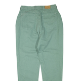 LEE Womens Trousers Green Regular Tapered W30 L31
