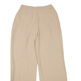 REISS Womens Trousers Beige Regular Wide-Leg W28 L29