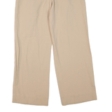 REISS Womens Trousers Beige Regular Wide-Leg W28 L29