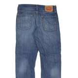 LEVI'S 514 Jeans Mens Blue Slim Straight Stone Wash W31 L30