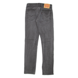 LEVI'S 511 Jeans Mens Grey Slim Straight Stone Wash W29 L32