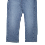 LEVI'S 513 Jeans Mens Blue Slim Straight Stone Wash W32 L25