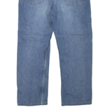 LEVI'S 513 Jeans Mens Blue Slim Straight Stone Wash W32 L25