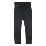 LEVI'S 510 Jeans Mens Black Slim Skinny W29 L30