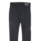LEVI'S 510 Jeans Mens Black Slim Skinny W29 L30