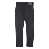 LEVI'S 510 Jeans Mens Black Slim Skinny W29 L30