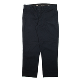 DICKIES Mens Trousers Blue Slim Tapered W34 L28