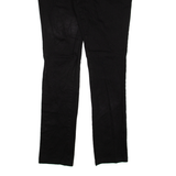 DICKIES Womens Trousers Black Slim Straight W30 L31