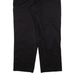 DICKIES Mens Trousers Black Relaxed Straight W38 L30