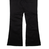 DICKIES Womens Trousers Black Slim Bootcut W34 L31