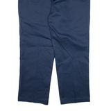 DICKIES Mens Trousers Blue Regular Straight W38 L29