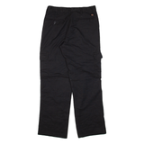DICKIES Cargo Mens Trousers Black Regular Straight W30 L29
