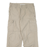 BLESSING Cargo Mens Trousers Grey Relaxed Tapered W30 L28