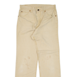 LEVI'S Mens Trousers Beige Regular Straight W30 L30