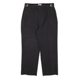 DAMART Womens Trousers Grey Regular Straight Wool W30 L25