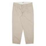 CARHARTT WIP Womens Trousers Beige Relaxed Tapered W32 L24