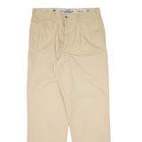 DOCKERS Mens Trousers Beige Regular Straight W36 L34