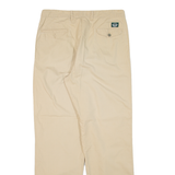 DOCKERS Mens Trousers Beige Regular Straight W36 L34