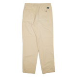DOCKERS Mens Trousers Beige Regular Straight W36 L34