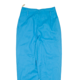 D&A Womens Trousers Blue Relaxed Tapered Viscose W27 L27