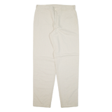 BARBADOS Mens Trousers Grey Regular Tapered W36 L36