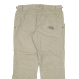 JACK WOLFSKIN Womens Trousers Beige Regular Straight W37 L29