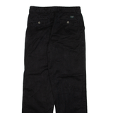 DOCKERS Khaki Mens Trousers Black Regular Straight W31 L32