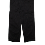 DOCKERS Khaki Mens Trousers Black Regular Straight W31 L32