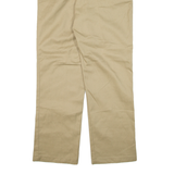 DICKIES Mens Trousers Beige Regular Straight W34 L32
